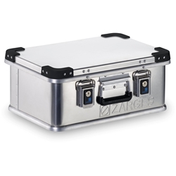Zarges Alu-Box Mini XS, 24l, IM: 450x290x180mm, Klappverschlüsse mit Steckschlössern Nr. 40860