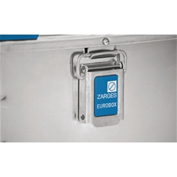 Zarges Alu-Eurobox, 41l, IM: 640x230x280mm, geschäumte Deckeldichtung Nr. 40711
