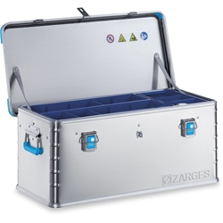 Zarges Alu-Eurobox-Wzb, 81l, IM: 750x350x310mm, Alu-Winkel innen für Kunststoff-Einsätze Nr. 40708