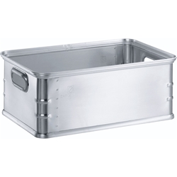 Zarges Alu-Kasten K270, 37l, IM: 540x340x200mm, Schalengriffe, Ecksicken Nr. 40555
