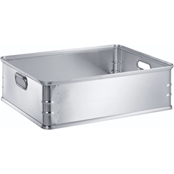 Zarges Alu-Kasten K270, 77l, IM: 720x540x200mm, Schalengriffe, Ecksicken Nr. 40553