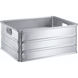 Zarges Alu-Kasten K270,117l, IM: 720x540x300mm, Schalengriffe, umlaufende Sicken und Ecksicken Nr. 40552
