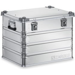 Zarges Alu-Kiste K 470, 116l, IM: 600x430x450mm, umlaufende Dichtung, Edelstahlscharnierband Nr. 40837