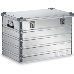 Zarges Alu-Kiste K 470, 195l, IM: 780x480x520mm, umlaufende Dichtung, Edelstahlscharnierband Nr. 40844