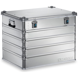 Zarges Alu-Kiste K 470, 239l, IM: 750x550x580mm, umlaufende Dichtung, Edelstahlscharnierband Nr. 40566