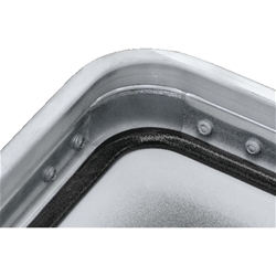 Zarges Alu-Kiste K 470, 259l, IM: 900x640x450mm, umlaufende Dichtung, Edelstahlscharnierband Nr. 40846