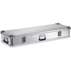 Zarges Alu-Kiste K 470, 60l, IM: 1150x350x150mm, umlaufende Dichtung, Edelstahlscharnierband Nr. 40847