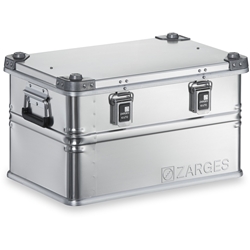 Zarges Alu-Kiste K 470, 60l, IM: 550x350x310mm, umlaufende Dichtung, Edelstahlscharnierband Nr. 40678