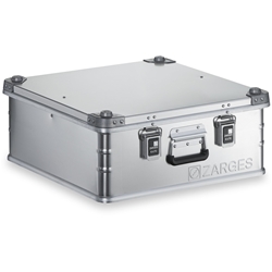 Zarges Alu-Kiste K 470, 67l, IM: 550x550x220mm, umlaufende Dichtung, Edelstahlscharnierband Nr. 40849