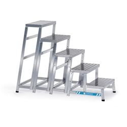 Zarges AMA P LM-Modularbeitspodest für 5. Stufe, Plattformhöhe 0,99m, Arbeitshöhe 2,99m Nr. 40265