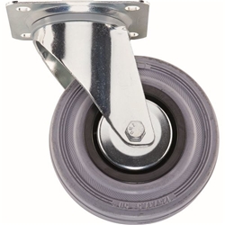 Zarges Bockrolle 125mm, gummibereift, spurlos, mit Fadenschutzscheiben Nr. 16501550