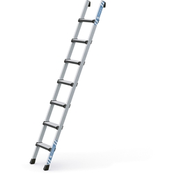 Zarges Comfortstep L Anlegeleiter 7 Stufen, Leiterlänge 2,14m, Arbeitshöhe 3,00m Nr. 41013