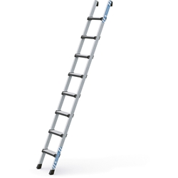 Zarges Comfortstep L Anlegeleiter 8 Stufen, Leiterlänge 2,40m, Arbeitshöhe 3,25m Nr. 41014