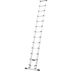 Zarges Compactstep L Teleskop-Leiter 13 Sprossen, Leiterlänge max. 3,80m, Arbeitshöhe 4,50m Nr. 40401