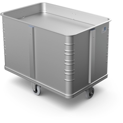 Zarges Federbodenwagen W162, IM: 1010x650x457mm, eloxiert, Zentralfeder 45kg Federkraft Nr. 40749