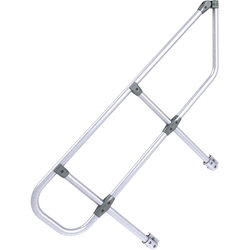 Zarges Geländer Überstieg 45° 4 Stufen, als zweites zusätzliches Geländer Nr. 42355974