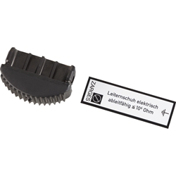 Zarges Innenschuh elektrisch ableitfähig, schwarz 73x25mm Nr. 824321