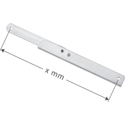 Zarges Knickstrebe 422mm, links mit Anschlag Nr. 800410