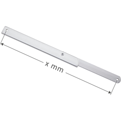 Zarges Knickstrebe 520mm, rechts ohne Anschlag Nr. 800412