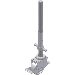 Zarges Lenkrolle mit Spindel, Ø 125mm Nr. 42973