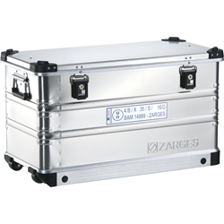 Zarges Mobilbox K 424 XC, ca. IM: 750x350x380mm, integrierte 50mm Rollen und Ausziehgriff Nr. 41812