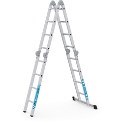 Zarges Multitec M Vielzweckleiter 4x4 Sprossen, Leiterlänge max. 4,74m, Arbeitshöhe 5,50m Nr. 42384