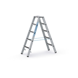 Zarges R13step B Stehleiter 2x5 Stufen, Leiterlänge 1,42m, Arbeitshöhe 2,80m Nr. 41553