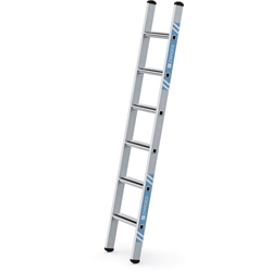 Zarges Saferstep L Anlegeleiter 6 Stufen, Leiterlänge 1,94m, Arbeitshöhe 2,80m Nr. 41356