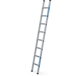 Zarges Saferstep L Anlegeleiter 8 Stufen, Leiterlänge 2,50m, Arbeitshöhe 3,35m Nr. 41358