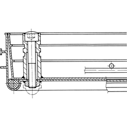 Zarges Schachtabdeckung Aluminium, Schachtmaß 300x300mm Nr. 47000