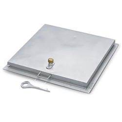 Zarges Schachtabdeckung, V2A, Schachtmaß 625x625mm Nr. 47144