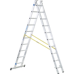 Zarges Skymaster DX Mehrzweckleiter 3x7 Sprossen, Leiterlänge max. 4,40m, Arbeitshöhe 5,20m Nr. 44837