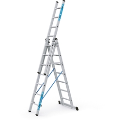 Zarges Skymaster X Mehrzweckleiter 3x7 Sprossen, Leiterlänge max. 5,00m, Arbeitshöhe 5,80m Nr. 41537