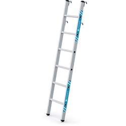 Zarges Stella LH Regalleiter 6 Sprossen, senkrechte Einhängehöhe bis 1,86m Nr. 1041511