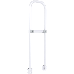 Zarges Stirnseitiges Geländer für Podesttreppe, Plattformbreite 600mm Nr. 42355892