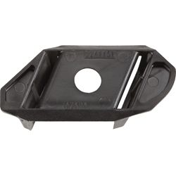 Zarges Stufenabschluss 48mm links, schwarz, für geschraubte Stehleiter Nr. 824117