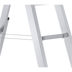 Zarges Varioflex B Stehleiter 2x6 Sprossen, Leiterlänge eingefahren 1,80m Nr. 41936