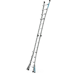 Zarges Variomax V Teleskop-Leiter 4x4 Sprossen, Leiterlänge max. 4,20m, Arbeitshöhe 5,00m Nr. 41383