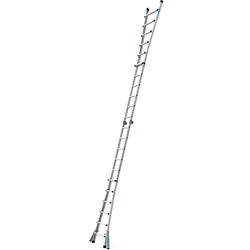 Zarges Variotec V Teleskopleiter 4x6 Sprossen, Leiterlänge max. 6,40m, Arbeitshöhe 7,10m Nr. 42439