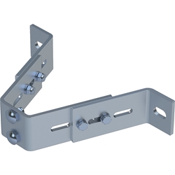 Zarges Wandhalter Edelstahl V4A, Wandabstand 120-180mm Nr. 47558