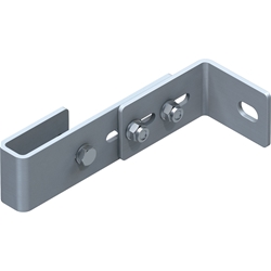 Zarges Wandhalter verstellbar, Stahl verzinkt, Wandabstand 150-200mm Nr. 43250