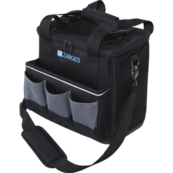 Zarges Werkzeugtasche zur Befestigung am Geländer mittels Klippverschluss Nr. 40301