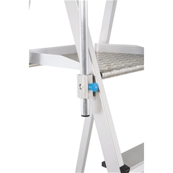 Zarges ZAP Neo S ZAP Plattformleiter 3 Stufen, Plattformhöhe 0,74m, Arbeitshöhe 2,74m Nr. 42440