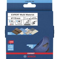 Bosch EXPERT Multi Material Carbide-Topfscheibe fein, flach, X-LOCK, 115mm, 22,23mm Nr. 2608901686