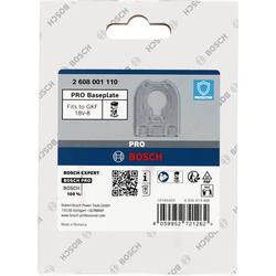 Bosch PRO Grundplatte, halbrund, 7x93x118mm, für GKF18V-8/25 Nr. 2608001110