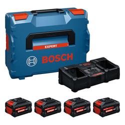 Bosch Batterie/Ladegerät Set 2x EXBA18V-55 + 2x EXBA18V-80 + EXAL18V2-320 Nr. 1600A0373Y