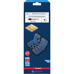 Bosch EXPERT Self Cut Speed Flachfräsbohrer-Set, 12/16/18/20/22/25/28/32mm, 8-tlg. Nr. 2608902111