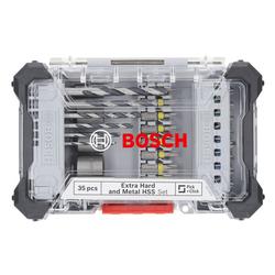 Bosch Extra Hard Schrauberbit- und Metal HSS Bohrer-Set, 35-tlg. Nr. 2607017729