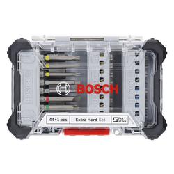 Bosch Extra Hard Schrauberbit-Set, Auststeller, 44+1-tlg. Nr. 2607017733