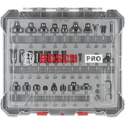 Bosch PRO Fräsersatz gemischt, Schaft 1/4 Zoll, 30-tlg. Nr. 2607017476